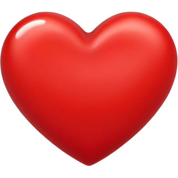 red heart emoji