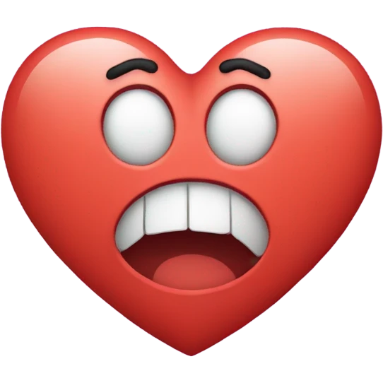 Heart with a K in the middle  emoji
