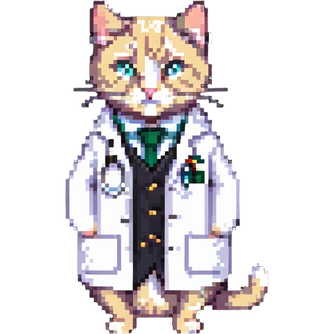 cat scientist emoji