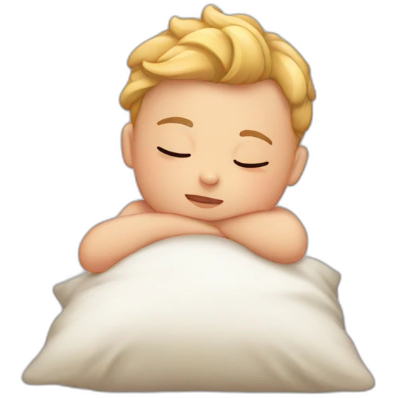 Bebe qui dort emoji