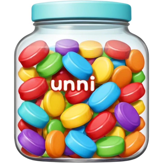 Candyshop with name: U N I Q emoji