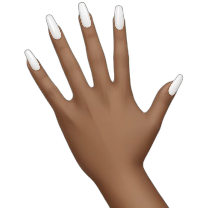 White nails emoji