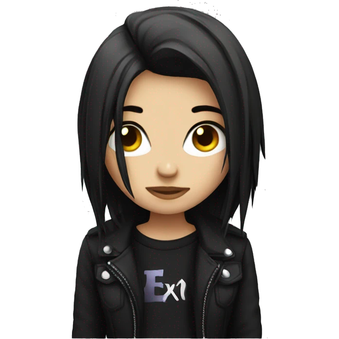 Emo girl emoji