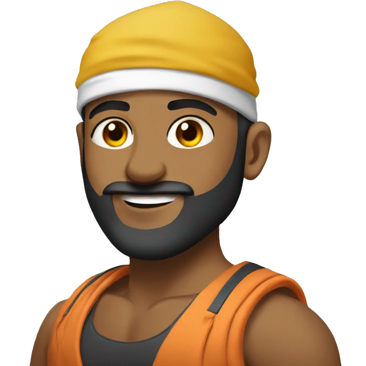 Muslim Gymbro emoji