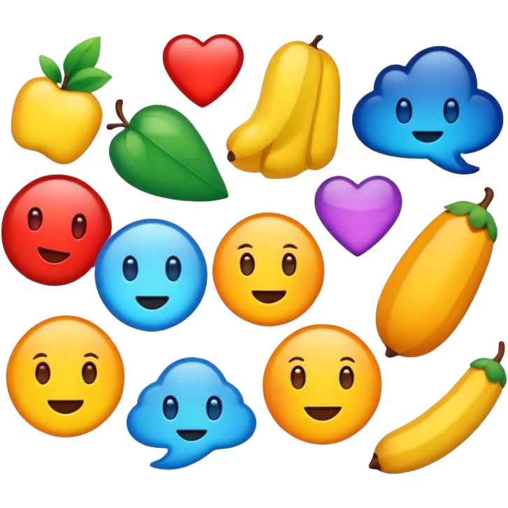 استیکر های جذاب emoji
