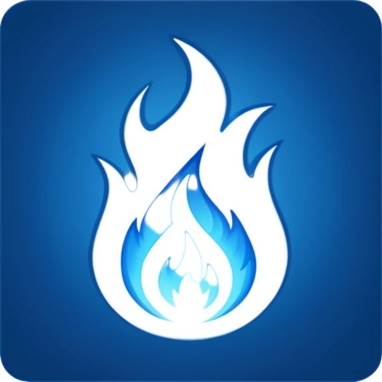 blue fire emoji