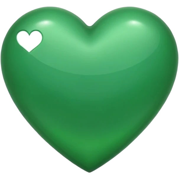 green heart emoji