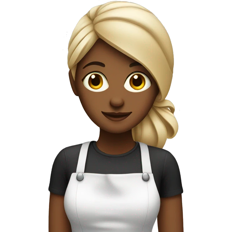 barista girl emoji
