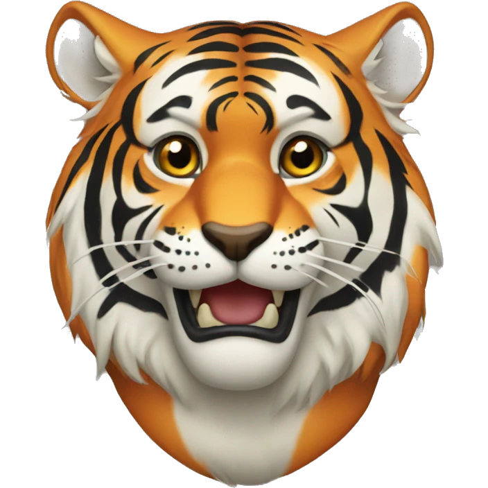 Tiger head  emoji