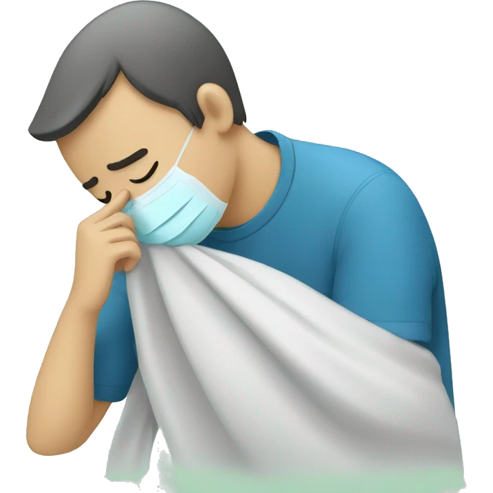 covid being sick emoji