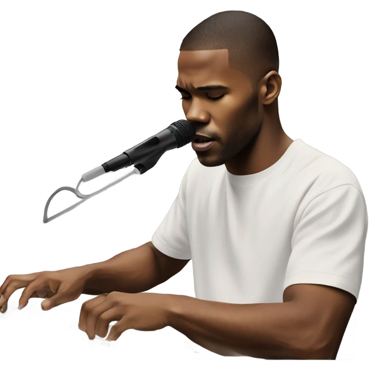 frank ocean making music emoji