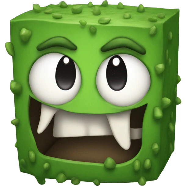 Mewing creeper  emoji