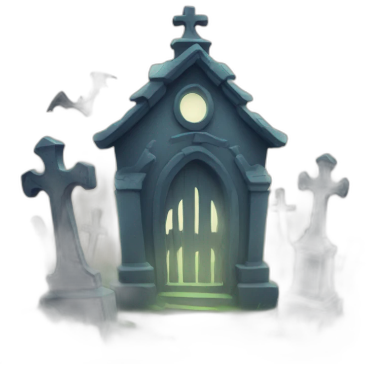 Ghostly Graveyard emoji