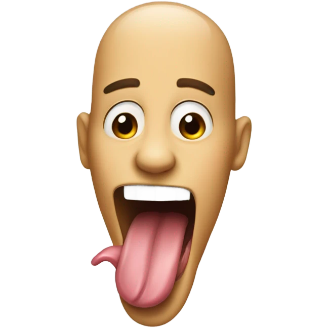 tongue out emoji