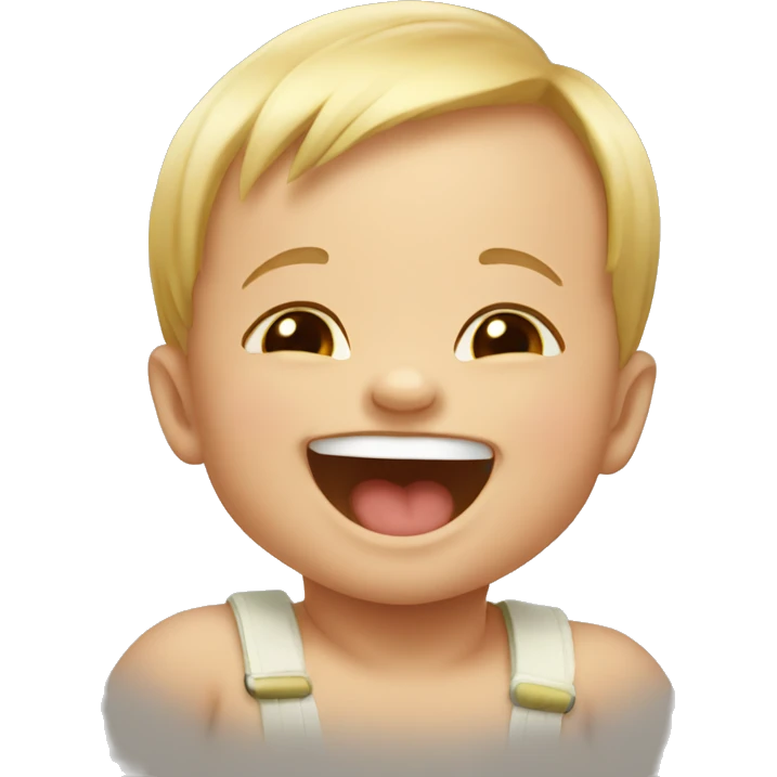 baby laughing emoji