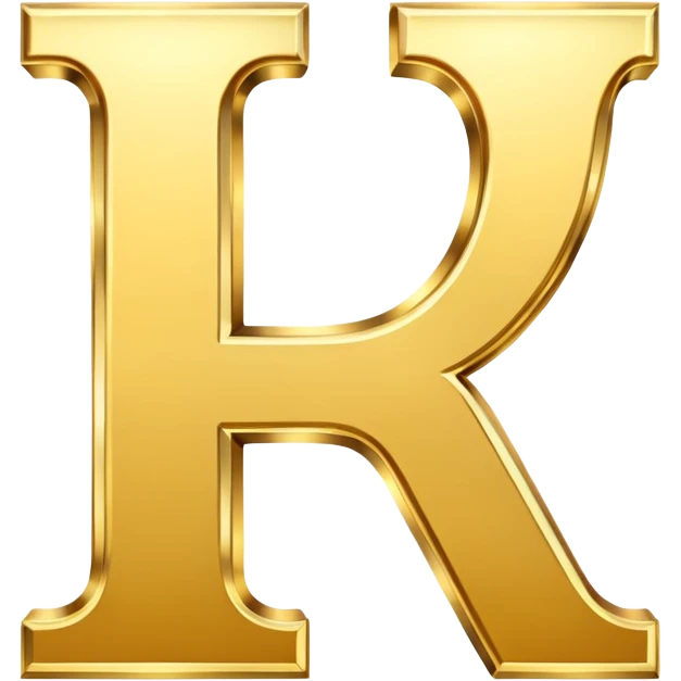 Owner Golden letters  emoji