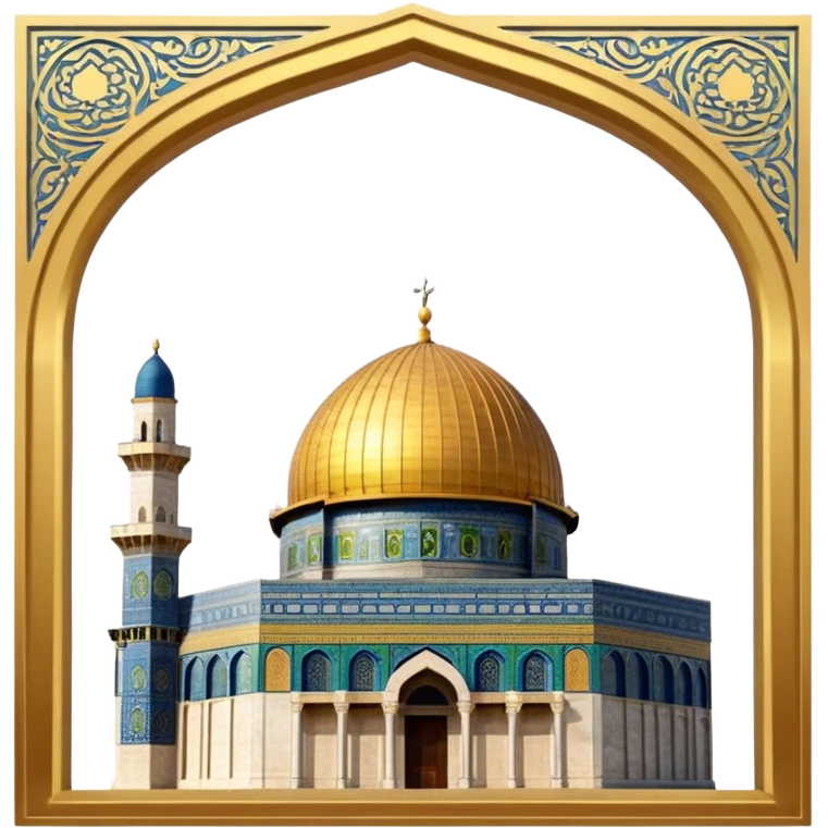 Dome of the rock, Palestine emoji