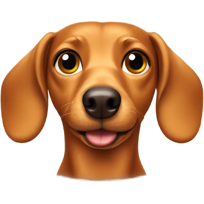 Wiener dog emoji