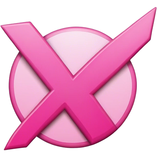 pink check mark emoji