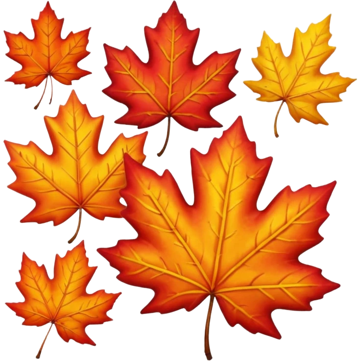 maple leaves emoji