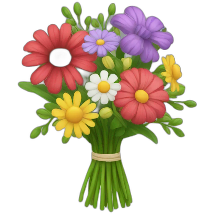 bouquet  emoji