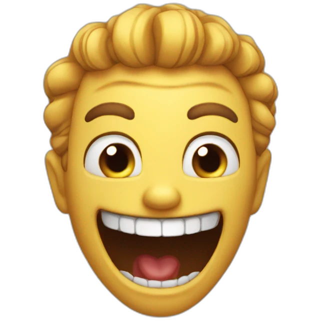 Evil laught emoji
