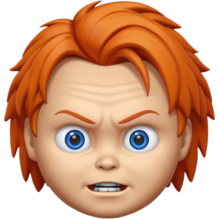Un emojin de chuky emoji