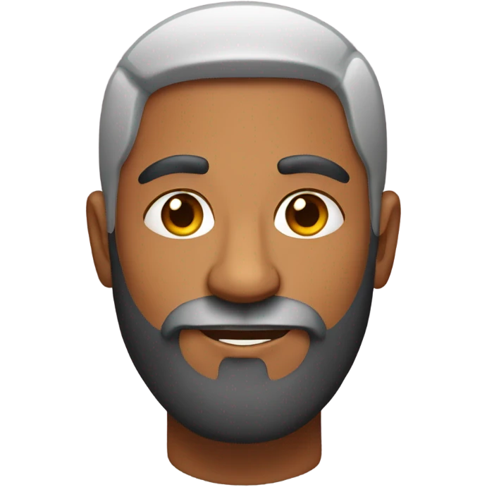 Indian man with beard emoji