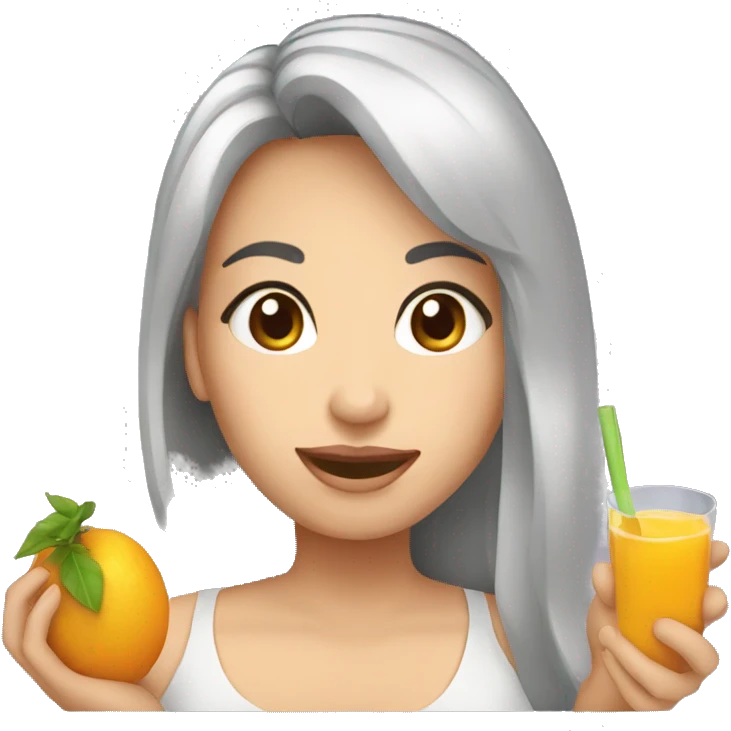 cajita de jugo emoji