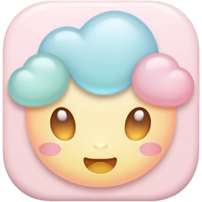Cute aesthetic  emoji