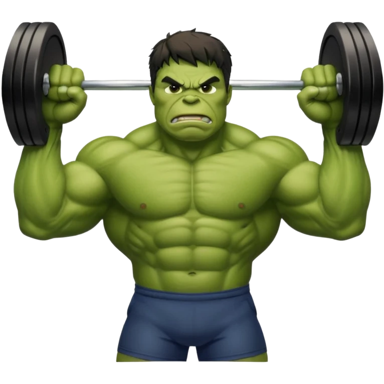 Hulk who says - at globle gym, we are better than you and we know it. emoji