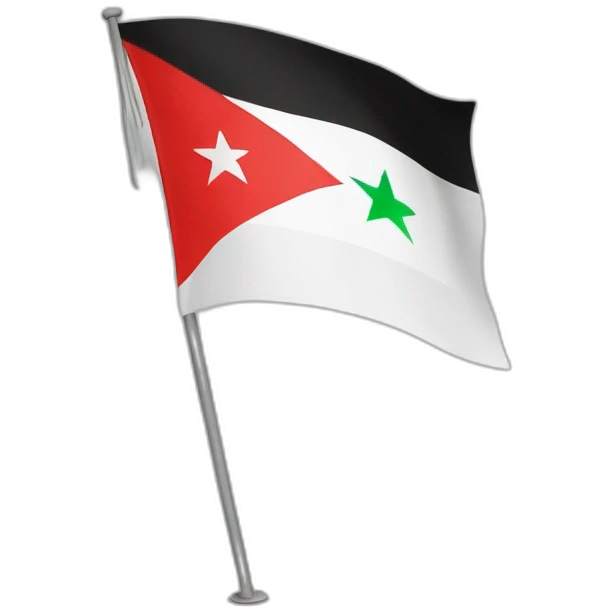 Free syria Flagge emoji