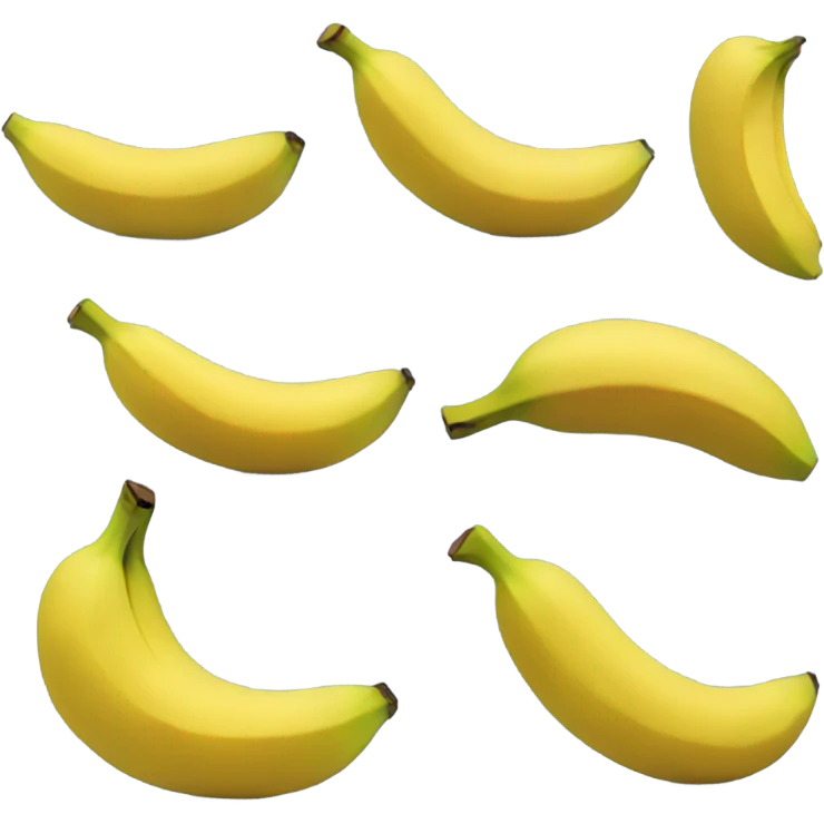 Sleeping banana emoji