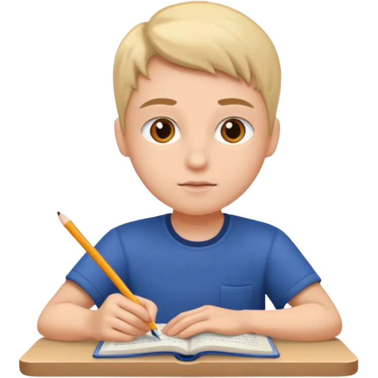 Student routine emoji