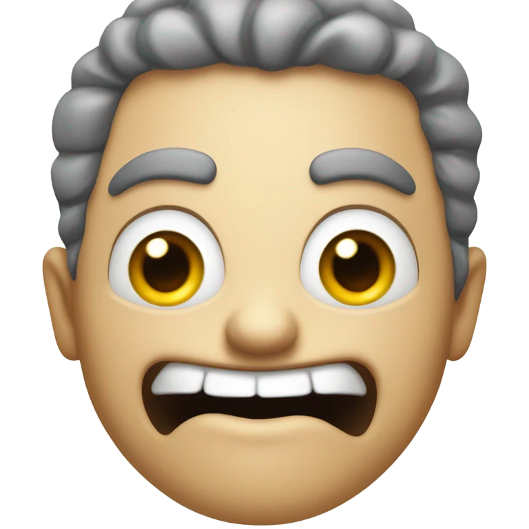 Evil smirk emoji