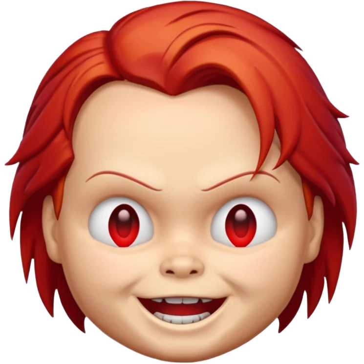 Un emojin de chuky emoji