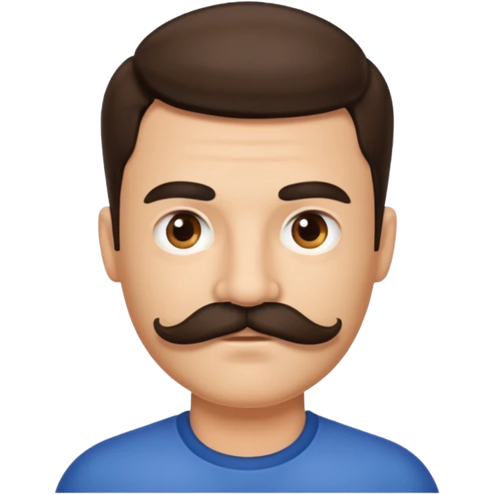 mustache emoji