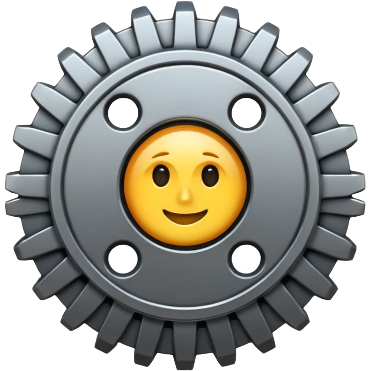 micro gear emoji