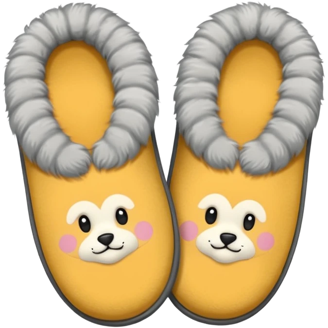 Pantuflas de frío  emoji