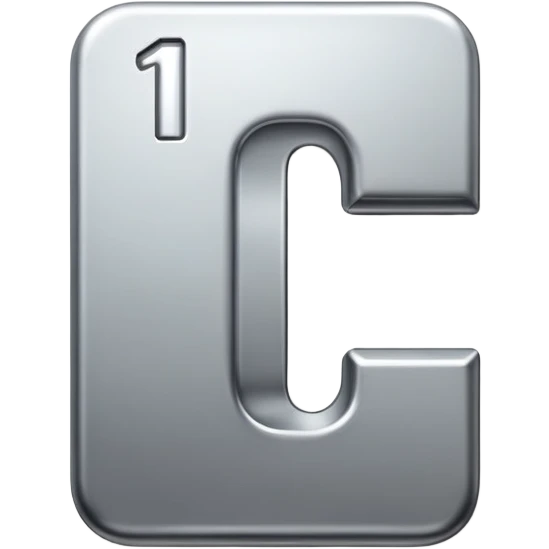 The number 1 emoji