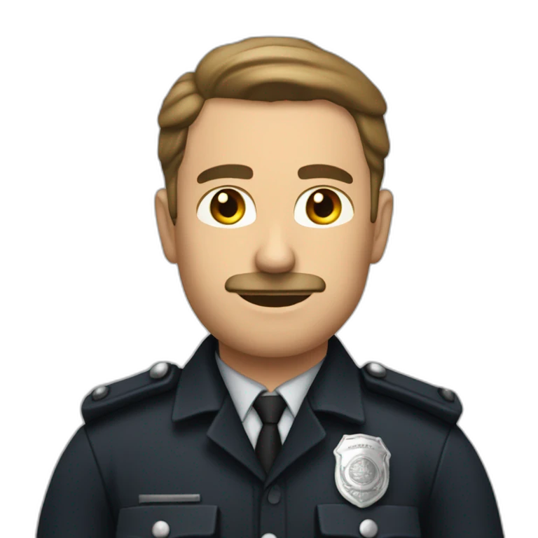 policier-qui-tape-un-homme-noir emoji