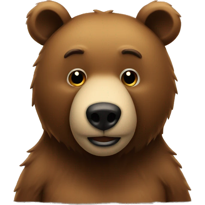 Big back bear emoji