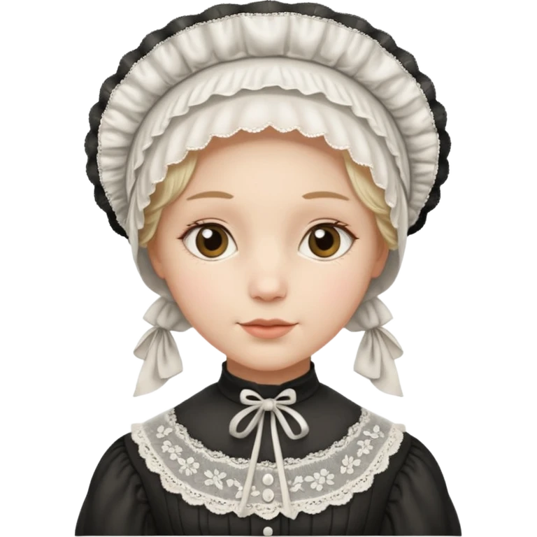 1800's american female emoji