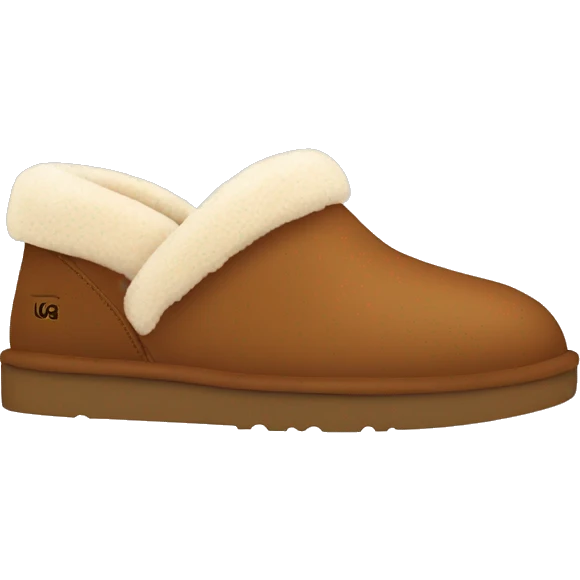 Tazman chestnut coloured Ugg slippers emoji