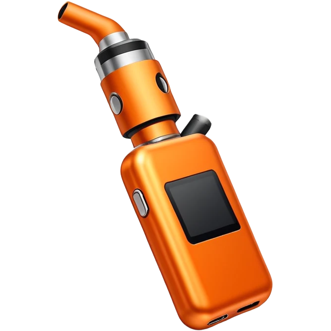 orange vape emoji