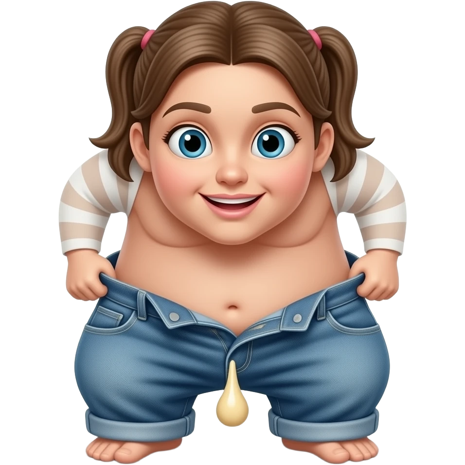 girl peeing pants emoji