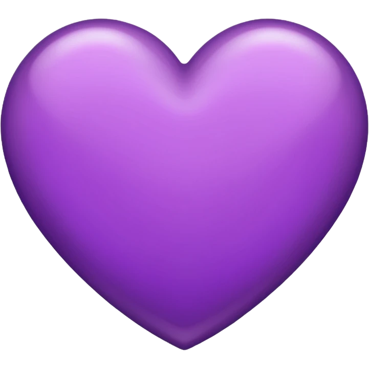 purple heart emoji