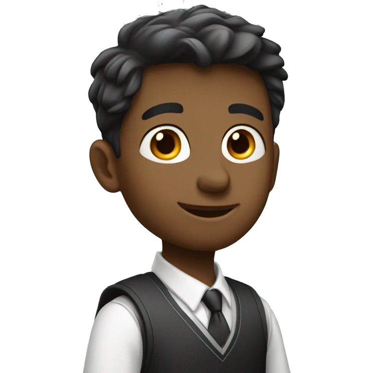 Smart school boy9 emoji