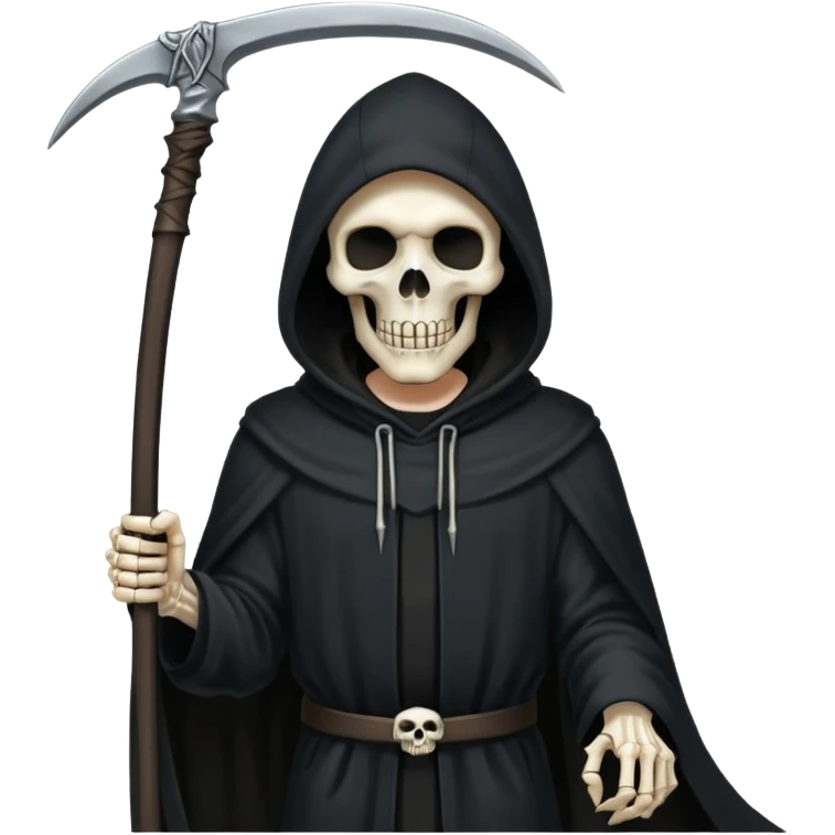 Grim reaper holding a sythe emoji