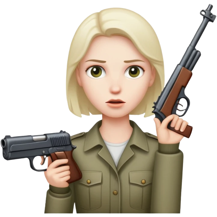 Person holding a gun to their head emoji